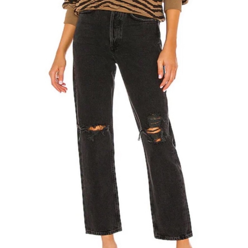 AGOLDE mid rise 90’s loose jeans